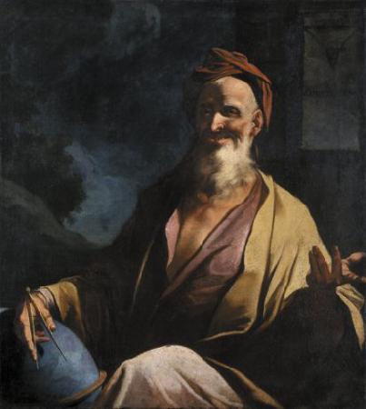 Giuseppe Antonio Petrini Laughing Democritus. oil painting image